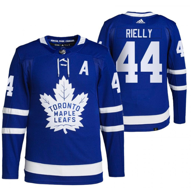 Men's Blue Toronto Maple Leafs #44 Morgan Rielly 2021 Stitched NHL Jersey